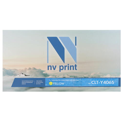 Купить Картридж лазерный NV Print CLT-Y406S желтый, с чипом  7981202. Характеристики, отзывы и цены в Донецке