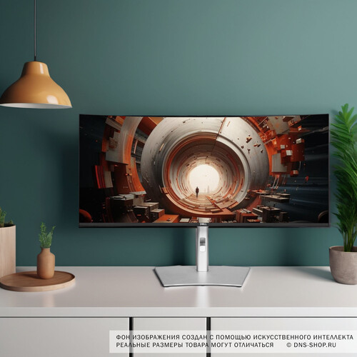 Купить 34" Монитор Dell UltraSharp U3423WE серебристый  9144016. Характеристики, отзывы и цены в Донецке