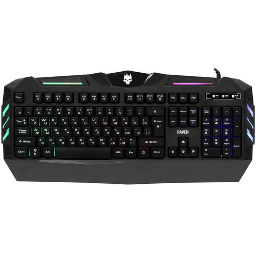 Купить Клавиатура проводная Aceline GS Raven Black  5427589. Характеристики, отзывы и цены в Донецке