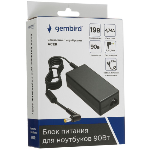 Купить Адаптер питания сетевой Gembird NPA-AC18  9178332. Характеристики, отзывы и цены в Донецке