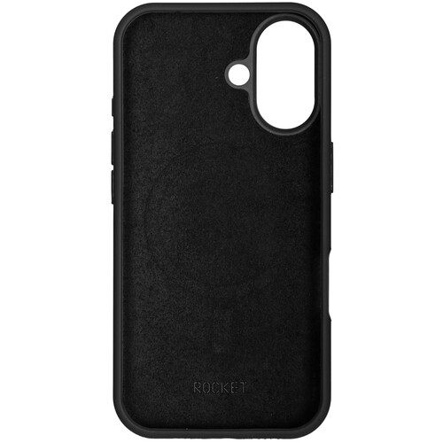 Купить Накладка  Rocket Silk для Apple iPhone 16 черный  5474287. Характеристики, отзывы и цены в Донецке