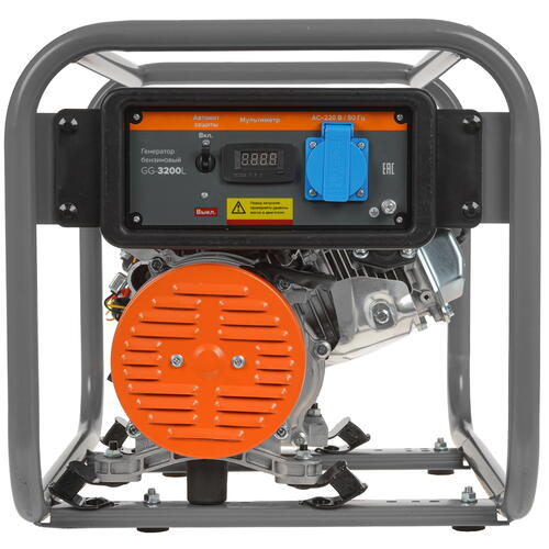 Купить Электрогенератор   бензиновый Кратон GG-3200L  9057754. Характеристики, отзывы и цены в Донецке