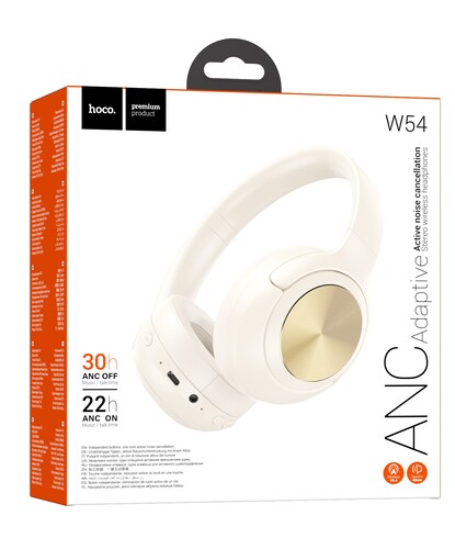 Купить Беспроводные/проводные наушники Hoco W54 Young белый 2024  5467295. Характеристики, отзывы и цены в Донецке
