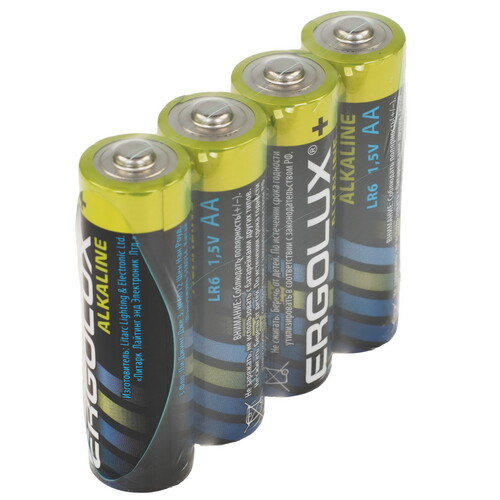 Купить Батарейка Ergolux Alkaline BP-24 AA (LR6/ER14505/FR6/R6P)  5617132. Характеристики, отзывы и цены в Донецке