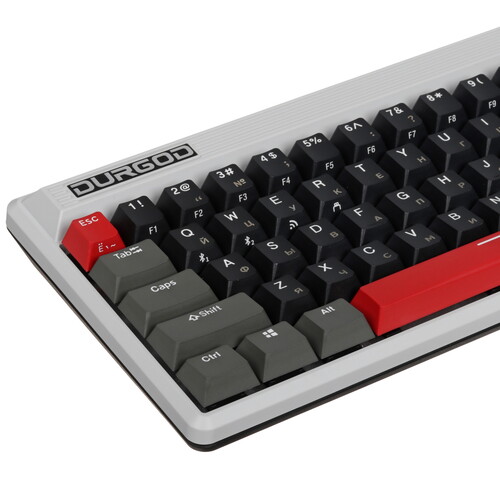 Купить Клавиатура проводная + беспроводная Durgod K230 Fusion Steam  5449862. Характеристики, отзывы и цены в Донецке