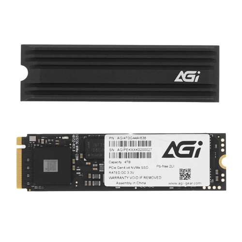 Купить 4000 ГБ M.2 NVMe накопитель AGI AI838 [AGI4T0G44AI838]  5470607. Характеристики, отзывы и цены в Донецке