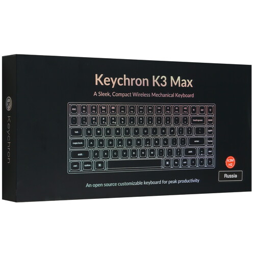 Купить Клавиатура  проводная + беспроводная Keychron K3 Max  9192126. Характеристики, отзывы и цены в Донецке