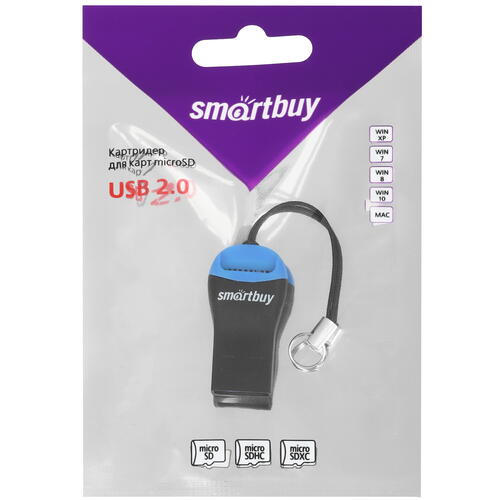 Купить Кард-ридер Smartbuy SBR-711  5463963. Характеристики, отзывы и цены в Донецке
