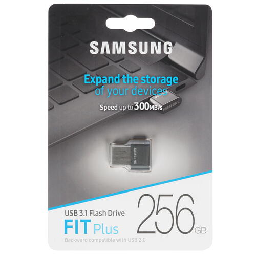 Купить Память USB Flash 256 ГБ Samsung FIT [MUF-256AB/APC]  1310601. Характеристики, отзывы и цены в Донецке