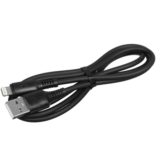 Купить Кабель круглый Borofone Lightning 8-pin - USB 2.0 Type-A черный 1 м  5475089. Характеристики, отзывы и цены в Донецке