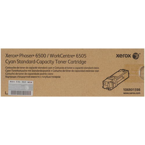 Купить Картридж лазерный Xerox 106R01598 голубой, с чипом  1011977. Характеристики, отзывы и цены в Донецке