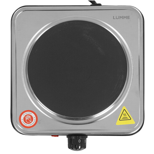 Купить Плита компактная электрическая LUMME LU-HP3708A черный  9148469. Характеристики, отзывы и цены в Донецке