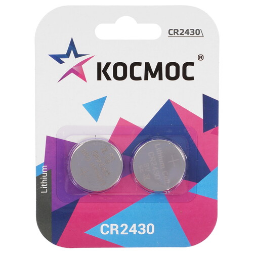 Купить Батарейка КОСМОС CR2430  9117661. Характеристики, отзывы и цены в Донецке