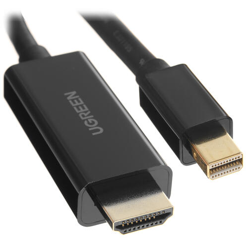 Купить Кабель однонаправленный Ugreen mini DisplayPort - HDMI, 1.5 м  4714184. Характеристики, отзывы и цены в Донецке