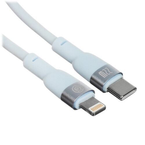 Купить Кабель круглый ВСЕГАЗИН Lightning 8-pin - USB 2.0 Type-A голубой 1 м  5482482. Характеристики, отзывы и цены в Донецке