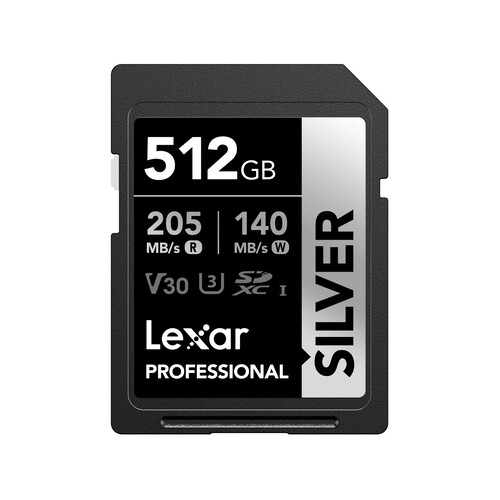 Купить Карта памяти Lexar Professional Silver SDXC 512 ГБ  5641156. Характеристики, отзывы и цены в Донецке