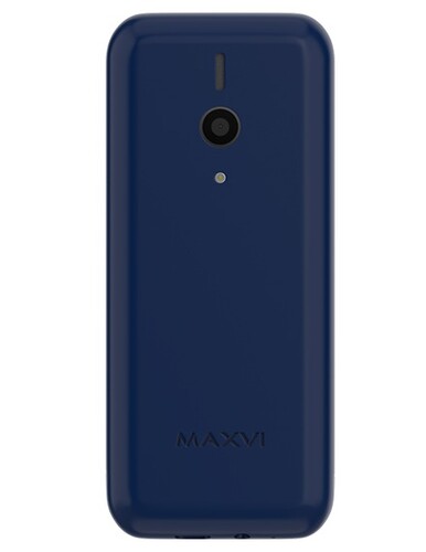 Купить Сотовый телефон Maxvi C27 синий/черный  9940870. Характеристики, отзывы и цены в Донецке