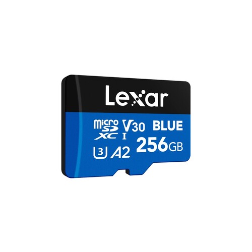 Купить Карта памяти Lexar Blue microSDXC 256 ГБ  5641135. Характеристики, отзывы и цены в Донецке
