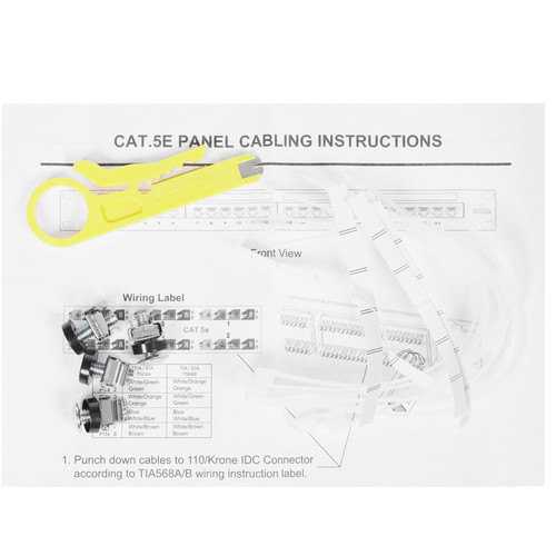 Купить Патч-панель Lanmaster TWT-PP24UTP  1614516. Характеристики, отзывы и цены в Донецке