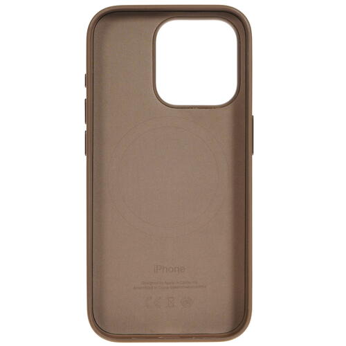 Купить Накладка  Apple FineWoven Case with MagSafe для Apple iPhone 15 Pro коричневый  5432402. Характеристики, отзывы и цены в Донецке