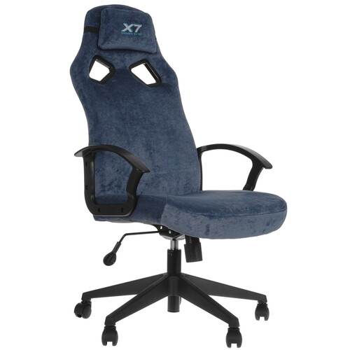Купить Кресло игровое A4Tech X7 GG-1400 синий  9903049. Характеристики, отзывы и цены в Донецке