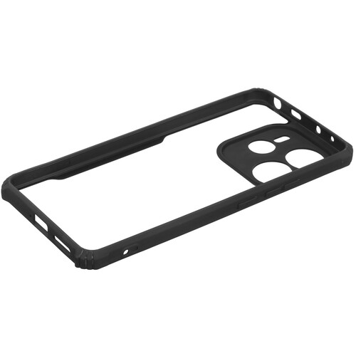 Купить Накладка  BoraSCO Sky Case для Xiaomi Redmi Note 14 черный/прозрачный  5615215. Характеристики, отзывы и цены в Донецке