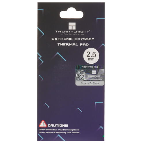 Купить Термопрокладка Thermalright Odyssey Termal Pad [ODYSSEY-85X45-2.5]  5034437. Характеристики, отзывы и цены в Донецке