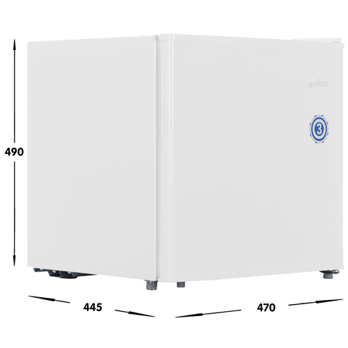 Купить Холодильник компактный   Aceline S05AMA белый  5408177. Характеристики, отзывы и цены в Донецке