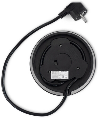 Купить Электрочайник Hyundai HYK-S8408 серебристый  9091248. Характеристики, отзывы и цены в Донецке