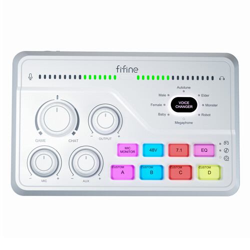 Купить Микшер Fifine SC8W  5609179. Характеристики, отзывы и цены в Донецке