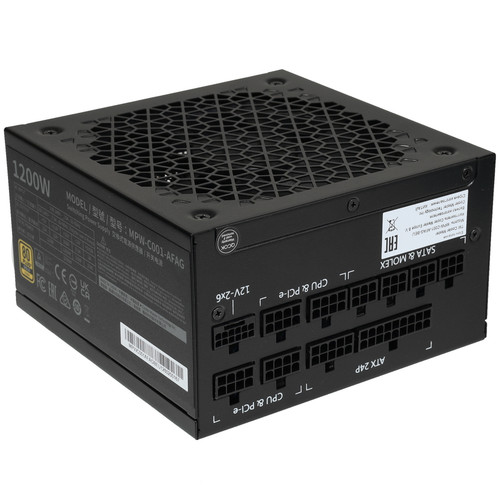 Купить Блок питания CoolerMaster ELITE Gold 1200 [MPW-C001-AFAG-BEU] черный  5638024. Характеристики, отзывы и цены в Донецке