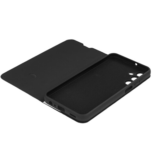 Купить Чехол-книжка  BoraSCO для Samsung Galaxy A15 (4G/5G) черный  5473634. Характеристики, отзывы и цены в Донецке