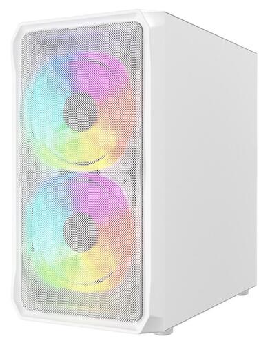 Купить Корпус PowerCase Mistral Micro A3W ARGB [CMMAW-A3] белый  9063326. Характеристики, отзывы и цены в Донецке