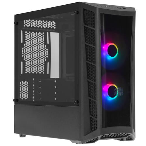 Купить Корпус Cooler Master MasterBox MB320L ARGB [MCB-B320L-KGNN-S02] черный  4856938. Характеристики, отзывы и цены в Донецке