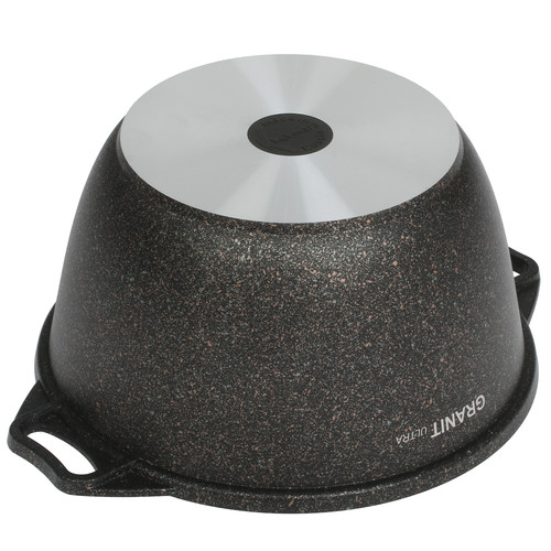 Купить Кастрюля Kukmara Granit Ultra кго42а 4 л 26 см серый  4841277. Характеристики, отзывы и цены в Донецке