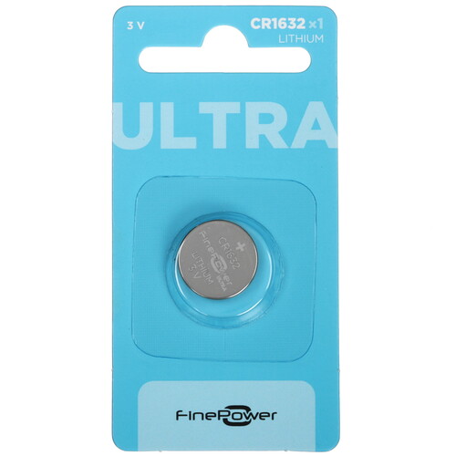 Купить Батарейка FinePower Ultra V.2 CR1632  5410532. Характеристики, отзывы и цены в Донецке