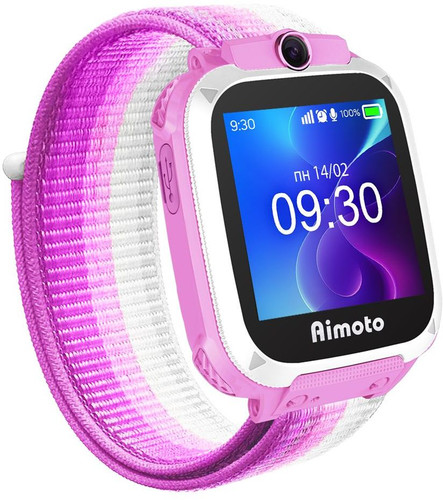 Купить Детские часы Кнопка Жизни Aimoto Element Colors розовый  5420255. Характеристики, отзывы и цены в Донецке
