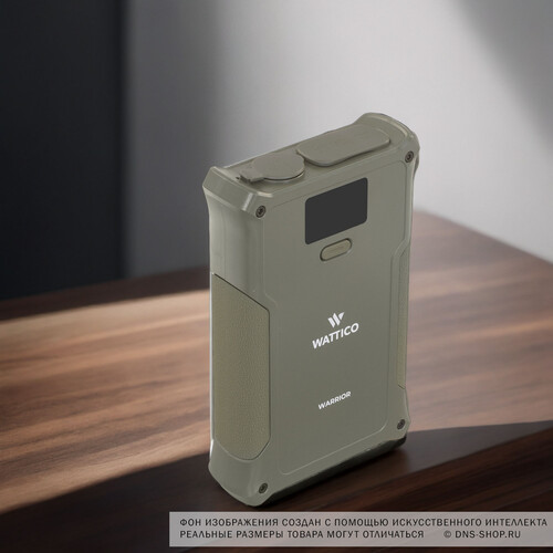 Купить Портативная зарядная станция WATTICO Warrior зеленый  5624254. Характеристики, отзывы и цены в Донецке