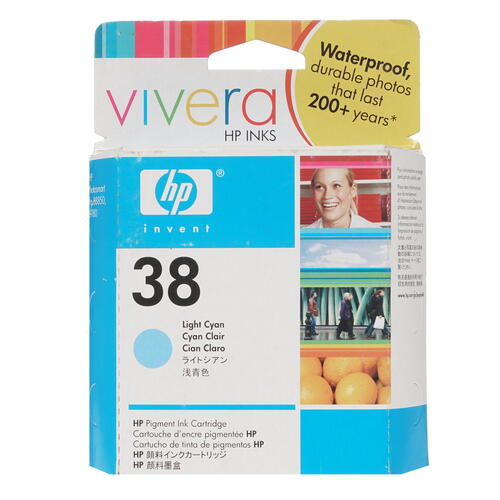 Купить Картридж HP 38 (C9418A) голубой  0105364. Характеристики, отзывы и цены в Донецке