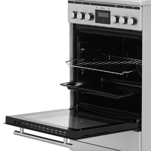 Купить Электрическая плита DEXP EC50-M01D серебристый  9132329. Характеристики, отзывы и цены в Донецке