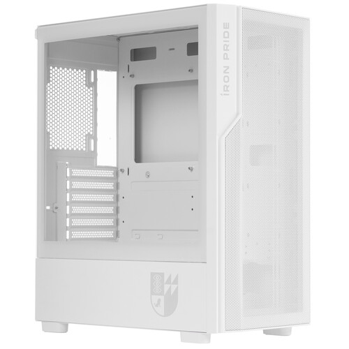 Купить Корпус Iron Pride WARRIOR Z14 [УФ-00002359] белый  9257831. Характеристики, отзывы и цены в Донецке