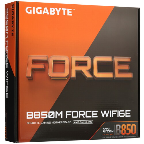 Купить Материнская плата GIGABYTE B850M FORCE WF6E  5633327. Характеристики, отзывы и цены в Донецке