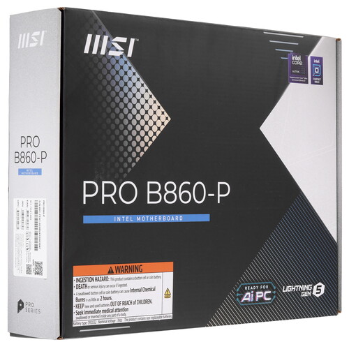 Купить Материнская плата MSI PRO B860-P  5618747. Характеристики, отзывы и цены в Донецке