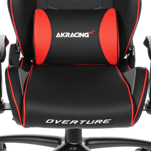 Купить Кресло игровое AKRacing OVERTURE красный  1201423. Характеристики, отзывы и цены в Донецке