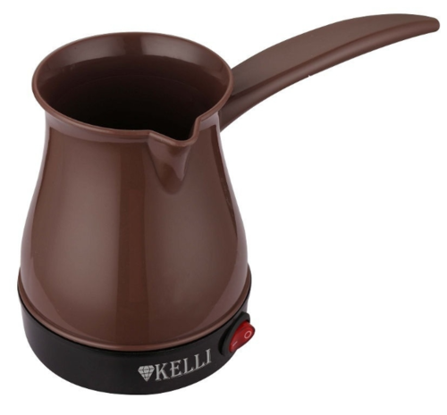 Купить Электрическая турка Kelli KL-1444 коричневый  9901446. Характеристики, отзывы и цены в Донецке
