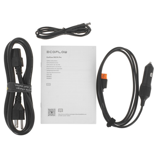Купить Портативная зарядная станция EcoFlow DELTA Pro черный  5414499. Характеристики, отзывы и цены в Донецке