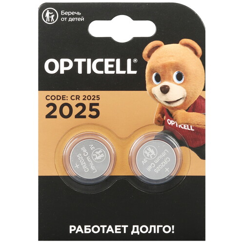 Купить Батарейка Opticell CR2025  5452814. Характеристики, отзывы и цены в Донецке