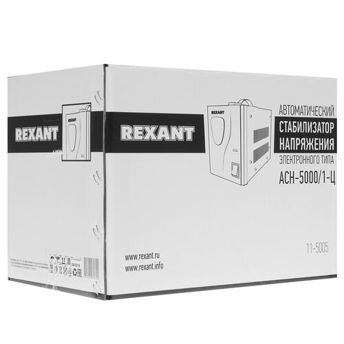 Купить Стабилизатор напряжения Rexant AСН-5000/1-Ц  8196118. Характеристики, отзывы и цены в Донецке