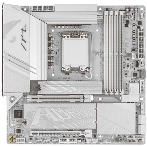 Купить Материнская плата GIGABYTE Z890M AORUS ELITE WIFI7 ICE  5618743. Характеристики, отзывы и цены в Донецке