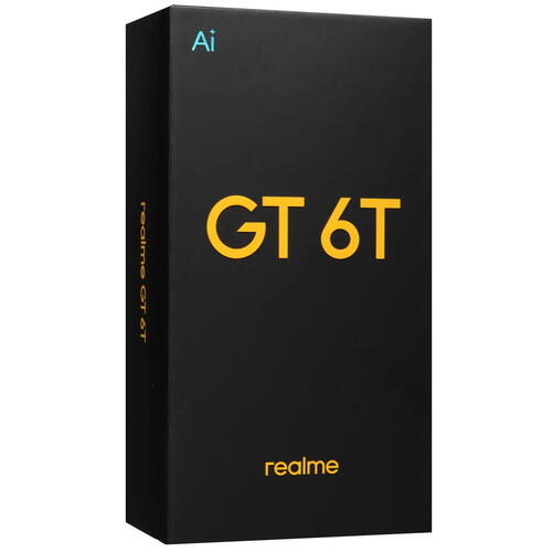 Купить 6.78" Смартфон realme GT 6T 256 ГБ серебристый  5463801. Характеристики, отзывы и цены в Донецке